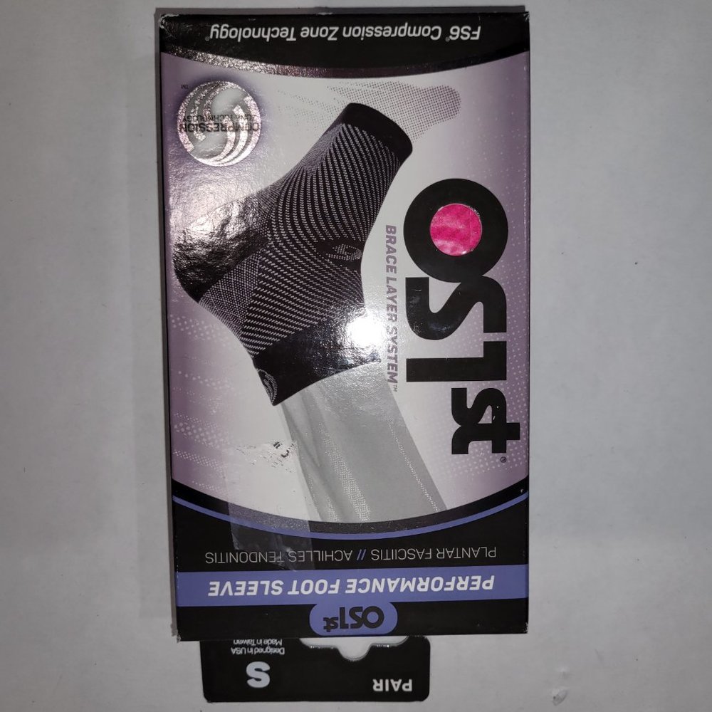 OS1st PERFORMANCE FOOT SLEEVE - FS06 PINK New in Box - Picture 3 of 5